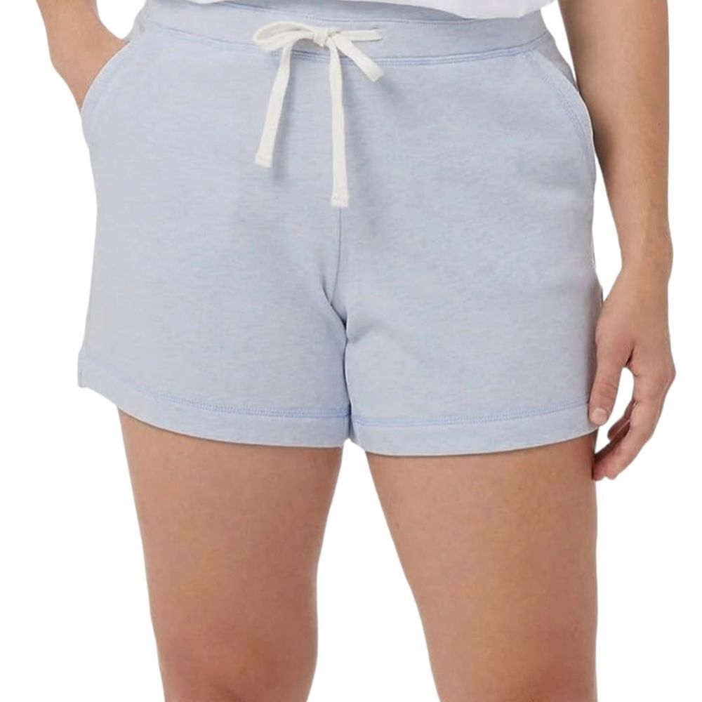 32 Degrees Heather Blue Comfort Tech Shorts Small